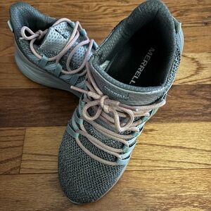 Slip in athletic shoes